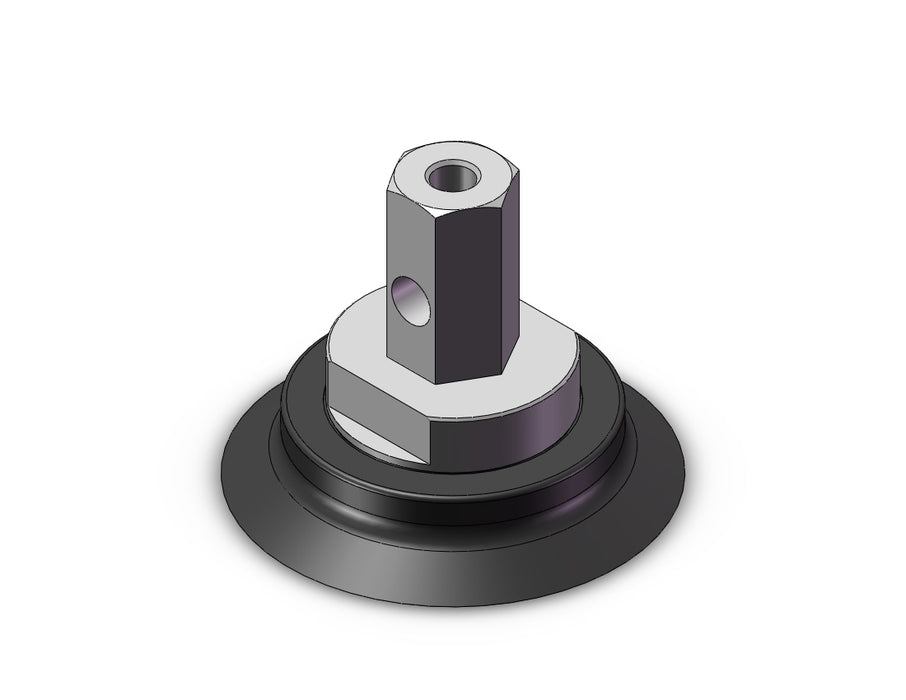 ZPX80HS-B01-B10 Vacuum Pad, Heavy Duty, w/o buffer