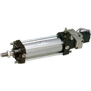 CDV3FN40-100-1D Cylinder w/ Valve Mounted, CV3