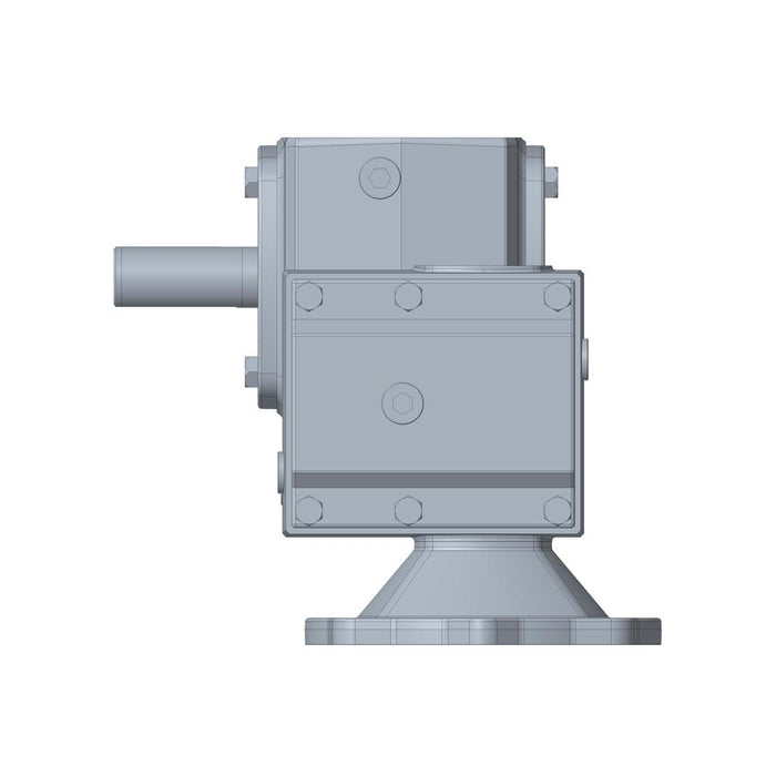 FWC721-600-B5-G Double Reduction Right Angle Worm Gear Speed Reducer