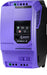 Blue rectangular cube shaped variable frequency drive with keypad and invertek optidrive e3 printed on it