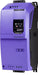 Blue rectangular cube shaped variable frequency drive with keypad and invertek optidrive e3 printed on it