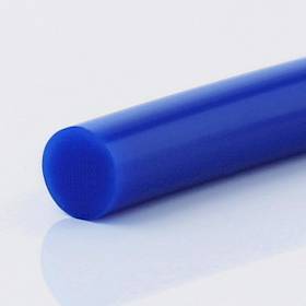FBRP80A063UB 6.3mm/1/4" PU80A Ultramarine Blue Smooth Belting (100ft Long)