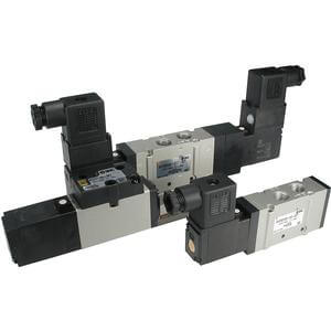 VFS2120-5T-02N 5 port pilot operated valve