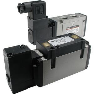 VFS3220-4DZ-02N 5 port pilot operated valve