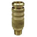 1/4 inch Body 3/8 inch Lock-On Hose Barb Brass Industrial Interchange 