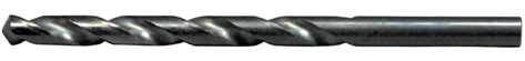 118 degree Split Point 9.5mm Black Oxide High Speed Steel Jobber Length Drill Twist Drill