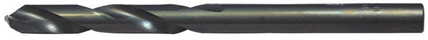 11/64" 135 degree Split Point Black Oxide High Speed Steel Mechanic Length Drill Twist Drill