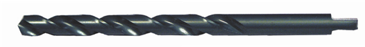 1/8" 118 degree Split Point Black Oxide High Speed Steel Jobber Length Drill Twist Drill