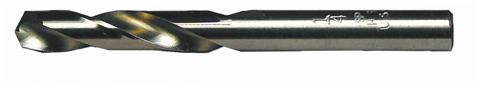 1/4" 135 degree Split Point Bright High Speed Steel Screw Machine Length Drill Twist Drill