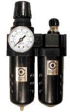 3/4 inch NPT Air Filter Regulator Lubricator Auto Drain Gauge 