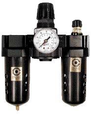 3/4 inch NPT Air Filter Regulator Lubricator Gauge Sight Glass