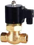 1-1/2" NPT 110VAC 2 Port 2 Way Brass Normally Closed Pneumatic Process Valve Solenoid Valve