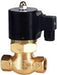 1-1/2" NPT 110VAC 2 Port 2 Way Brass Normally Closed Pneumatic Process Valve Solenoid Valve