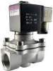 1/8" NPT 2 Port 2 Way 220VAC Normally Closed Pneumatic Process Valve Solenoid Valve Stainless Steel Viton