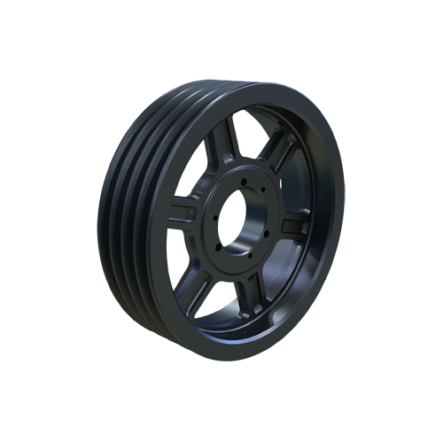Order 4C150E now at Power Motion! In stock and ready to ship. Pulleys, V-Belt Pulleys, C Section, 4 Groove, QD Bore, Accepts E Bushing, 15.40" OD