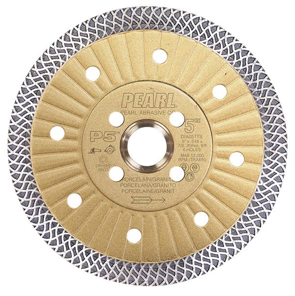 .048" Thick 20mm Bore 5" Dia 5/8" Bore 7/8" Bore Diamond Tool Tile & Stone Blade