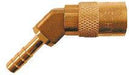 1/4 inch Body 1/4 inch Hose Barb Brass Moldflow Interchange Non-Valved 