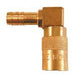 1/2 inch Hose Barb 3/8 inch Body Brass Lock-On Moldflow Interchange Valved