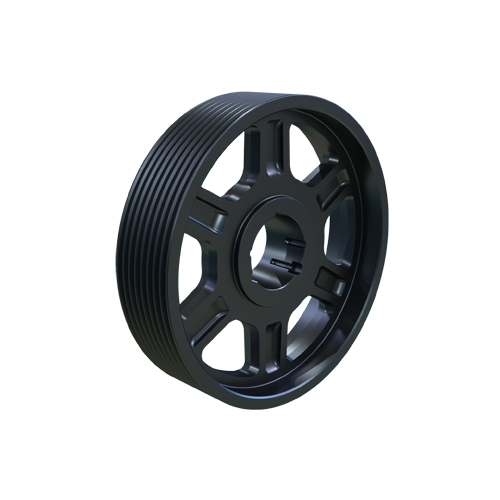 Shop 6B380E today at Power Motion! In stock and ready to ship. Pulleys, V-Belt Pulleys, A Section, B Section, 6 Groove, QD Bore, Accepts E Bushing, 38.35" OD