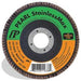 4-1/2" Dia 40 Grit 7/8" Bore Abrasive Flap Disk Type 27 Zirconia