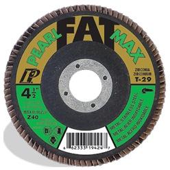 4-1/2" Dia 5/8"-11 Bore 60 Grit Abrasive Flap Disk Type 29 Zirconia