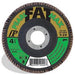 4-1/2" Dia 40 Grit 7/8" Bore Abrasive Flap Disk Type 27 Zirconia