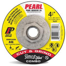 .095" Thick 5" Dia 7/8" Bore Abrasive Cut-Off Wheel Specialty Cut-Off Wheel