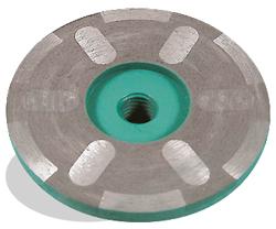 4" Dia 5/8"-11 Bore Cup Wheel Diamond Tool Grinding Wheel Medium