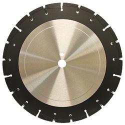 1" Bore 1/8" Thick 18" Dia Diamond Tool Segmented Blade