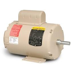 1.5 HP 3600 RPM 1 Phase 60HZ 56 TEAO Foot Mounted AC Electric Motor Farm Duty
