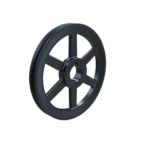 Buy BK47H now at Power Motion! In stock and ready to ship. Pulleys, V-Belt Pulleys, 4L Section, 5L Section, B Section, 1 Groove, QD Bore, Accepts H Bushing, 4.45" OD