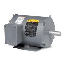 5 HP 900 RPM 3 Phase 60HZ 254T TEAO Foot Mounted AC Electric Motor HVAC