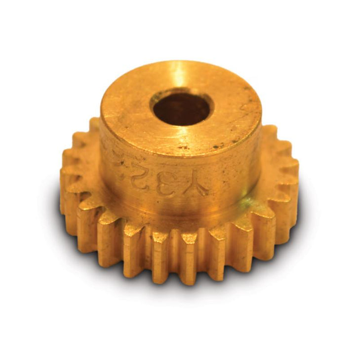 16 Teeth, 20 Degree Pressure Angle, 32 diametral pitch, brass, Spur gear