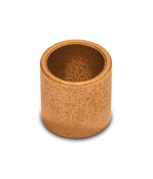 0.2500 inch ID, 0.375 inch Long, 0.5000 inch OD, Bronze, Sleeve Bushing