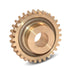 10 diametral pitch, 14-1/2 Degree Pressure Angle, 30 Teeth, bronze, Quad Thread, Right Hand, Worm gear