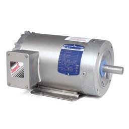 3 HP 3600 RPM 3 Phase 60HZ 143TC TEFC Foot Mounted AC Electric Motor Washdown Duty