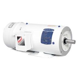 1 HP 1800 RPM 3 Phase 60HZ 143TC TENV Foot Mounted AC Electric Motor Brakemotor Washdown Duty