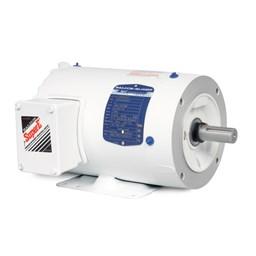1 HP 3600 RPM 3 Phase 60HZ 56C TENV Foot Mounted AC Electric Motor Washdown Duty