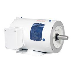 .33 HP 1800 RPM 3 Phase 60HZ 56C TENV Foot Mounted AC Electric Motor Washdown Duty