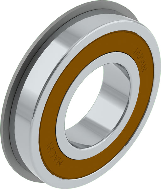 10mm inside diameter 30mm outside diameter 6200 Series 9mm Wide Radial Ball bearing Sealed Both Sides with snap ring