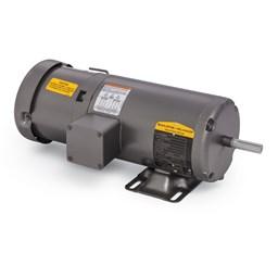 1 HP 1800 RPM 3 Phase 60HZ 56 TEFC Foot Mounted AC Electric Motor Brakemotor