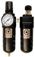 3/8 inch NPT Air Filter Regulator Lubricator Gauge Metal Bowl 