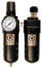 1/4 inch NPT Air Filter Regulator Lubricator Gauge 