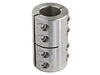 1-3/8 inch ID Shaft Coupling Stainless Steel Two Piece Clamping