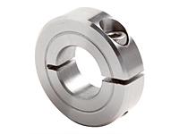1-3/16 inch ID One Piece Clamping Shaft Collar Stainless Steel