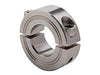 1 inch ID Shaft Collar Two Piece Clamping Zinc Plated