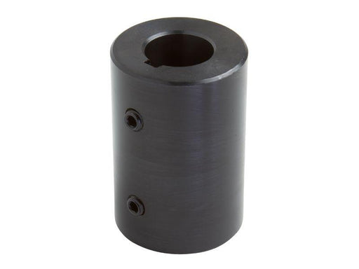 3/4 inch ID Black Oxide Keyway One Piece Rigid Shaft Coupling