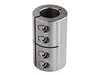 1 inch ID 1-3/8 inch ID One Piece Clamping Shaft Coupling Stainless Steel