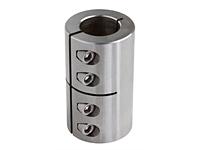 30mm ID One Piece Clamping Shaft Coupling Stainless Steel