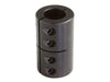 10mm ID Black Oxide One Piece Clamping Shaft Coupling
